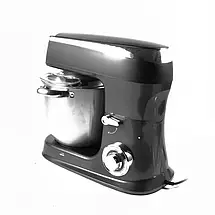 Планетарний міксер-тестоміс DSP KM3051-Black 1500 Вт, 6 швидкостей, фото 4