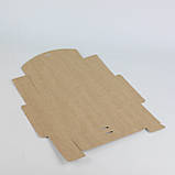 Коробка подарункова Серце 200*145*50 мм Крафт Коробка із стрічкою для подарунків, фото 6