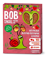 Натуральні цукерки яблуко-полуниця BOB SNAIL (РАВЛИК БОБ) 120 грамм
