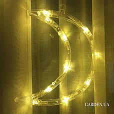 Гірлянда штора Місяць та Зірки GARDEN 3,5 м теплий білий, фото 6