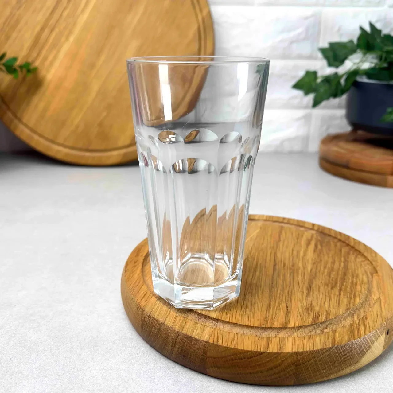 Висока гранена склянка 325мл Касабланка Марокко