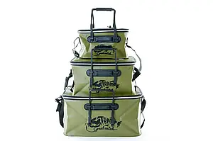 Сумка рибальська Tramp Fishing bag EVA, Avocado-L S