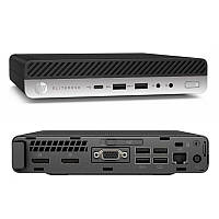 Б/У Системний блок HP ELITEDESK 800 G3 i5-6500T /DDR4 8 Gb /SSD 256 Gb + HDD 500 GB /Intel HD530 WIFI 1,3 КГ