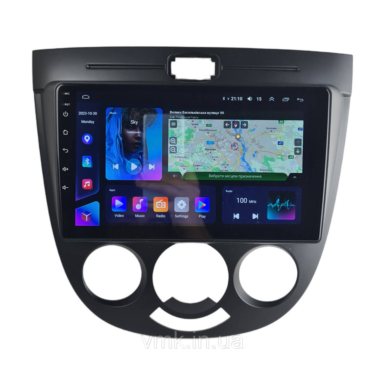 Андроїд Магнітола Chevrolet Lacetti 2004-2013 на Android 12+ CarPlay 4core 2/32, фото 1