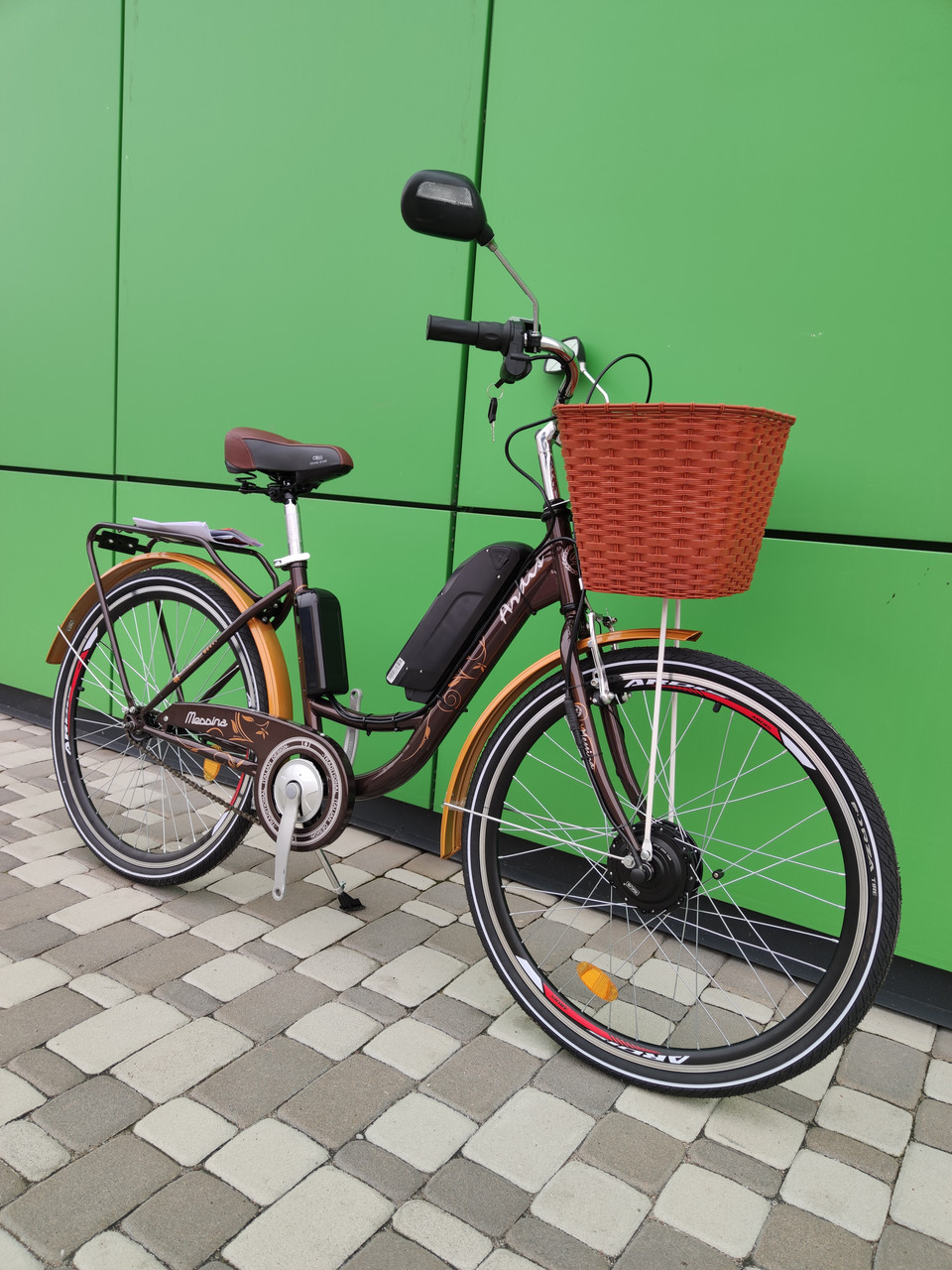 Электровелосипед Lady "Messina" 450W 54V Дорожный ebike улучшенная комплектация