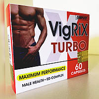 Вигрикс Турбо (VigRix TURBO) для мужчин и женщин ( для повышения либидо) 40 капсул/ 4 блистера