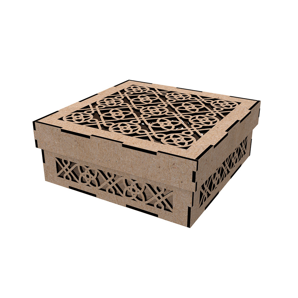 Подарункова коробка EKOSTAR 150х150х60