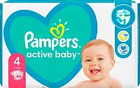 Підгузки дитячі Pampers Active Baby № 4 (9-14 кг), 46 шт