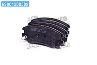 Колодки тормозные дисковые передние HYUNDAI, KIA (пр-во Jakoparts) J3600544