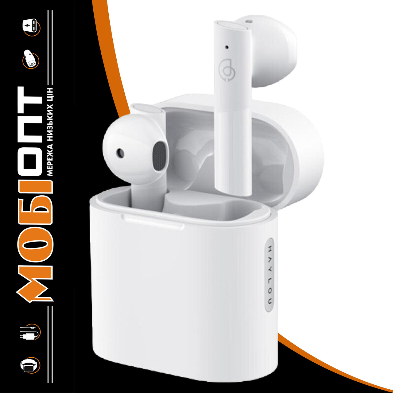 TWS Haylou T33 MoriPods Earbuds white UA