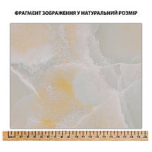 Наклейка на кухонний фартух 60 х 200 см, з фотодруком та захисною ламінацією мармуровий візерунок (БП-s_tx322), фото 3