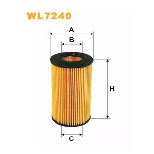 Фільтр масляний Wix WL7240 Jeep,Mersedes-Benz