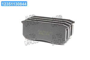 Колодка гальм. УАЗ ПАТРІОТ, ХАНТЕР (диск.торм.), 3160 перед. (компл. 4 шт.) (вир-во FriCo) FC 1134