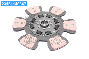 Диск зчепл. ведений МТЗ 80,82 з кераміч. сегм. (Підвищ. ресурс)  80-1601130-А