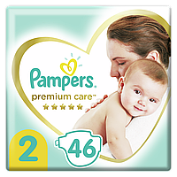 Подгузники детские Pampers Premium Care № 2 (4-8 кг), 46 шт