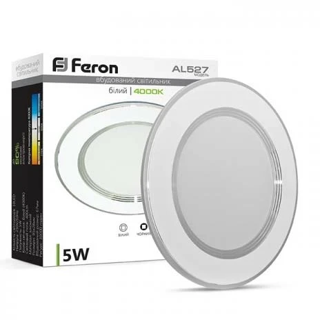 Точковий LED світильник Feron AL527 5W 4000К білий 4667