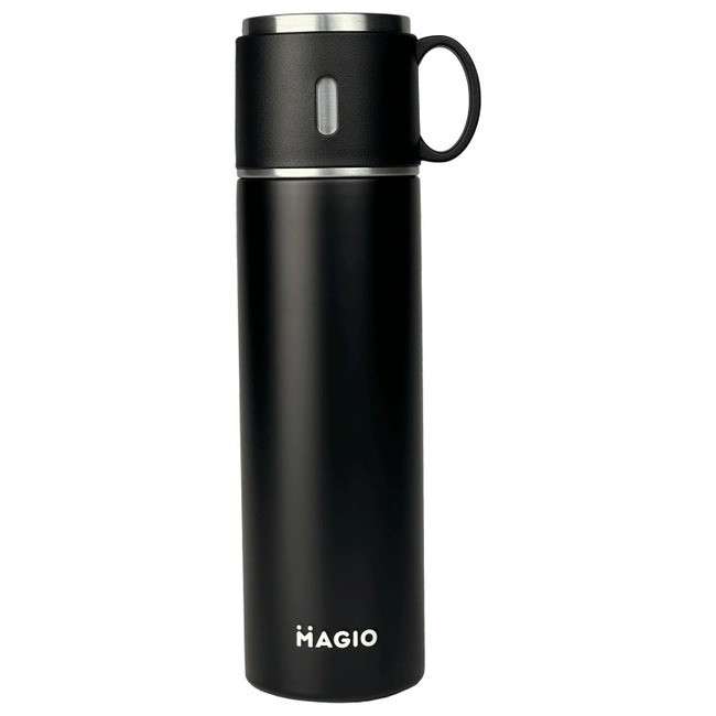 Вакуумний термос 500 мл MAGIO MG-1046B Black (SHiz14716), фото 1