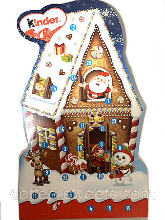 Великий адвент-календар Kinder Mix будиночок 203 г Італія, фото 2