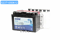 Аккумулятор 8Ah-12v Exide AGM (ET9B-BS) (150х70х105) L, EN110 ET9B-BS