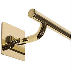 Вішалка одинарна для рушника REA 322194 GOLD *, фото 4