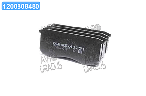 Колодка гальм. УАЗ Патріот (передній диск) (вир-во Dafmi) D221SM