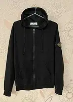 ТОП Сезон! Черная качественная олимпийка Stone Island