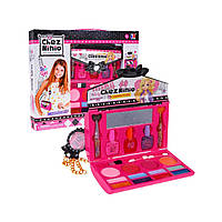 Набор для макияжа Розовая сумочка для детей 5+ Красочная косметика + аксессуары