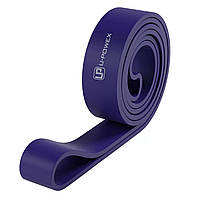 Эспандер-петля (резинка для фитнеса и кроссфита) U-POWEX Power Band (16-39kg) Purple