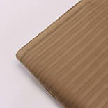 Страйп сатин колір шоколад 1*1 см ширина 240 см № VS-00-08, фото 6