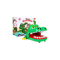 Аркадная игра «Крокодил у стоматолога» для детей 3+ Интерактивная игрушка + 3 режима игры Зубная боль Рефлексы