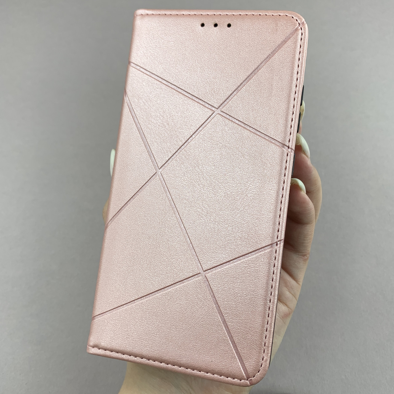 Чохол-книга для Samsung Galaxy A52s книжка з магнітом кишенею чохол на телефон самсунг а52с рожева STR