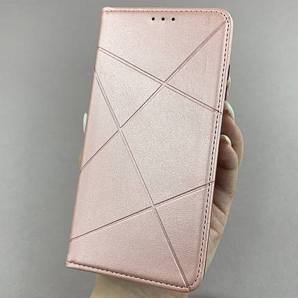 Чохол-книга для Samsung Galaxy A52s книжка з магнітом кишенею чохол на телефон самсунг а52с рожева STR, фото 1
