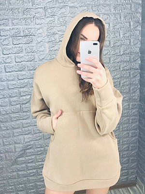 Жіночий теплий худі з капюшоном,РОЗМІР ТІЛЬКИ XL