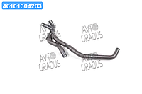 Формованный патрубок отопителя 02-1710