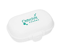 Таблетниця OstroVit Pill Box,(біла, 4 відділень )