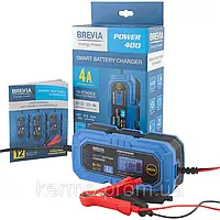 Зарядний пристрій АКБ Brevia Power400 6V/12V, 4A