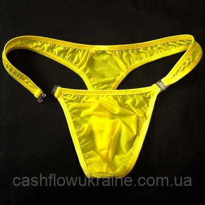 Стринги чоловічі Tiku Yellow із застібками 596 L Жовтий