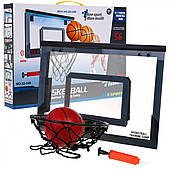 Інтерактивний баскетбольний набір для дітей 6+.Дошка зі стійкою+м'яч+насос.