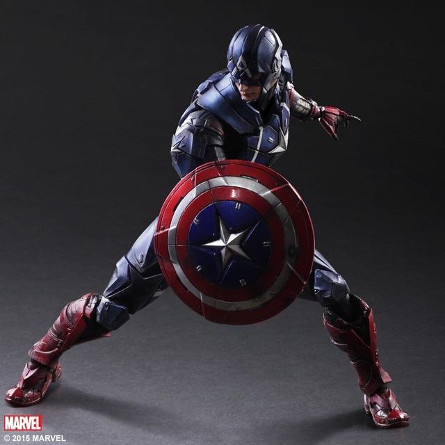 Square Enix Play Arts Kai Marvel Comics Captain America