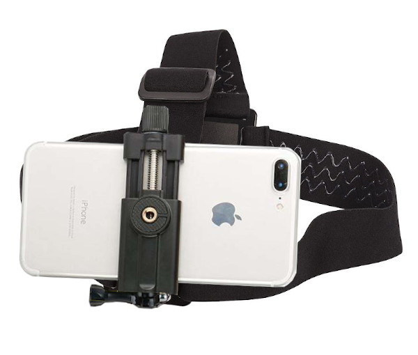 Кріплення телефону на голову з посиленим тримачем, фото 1