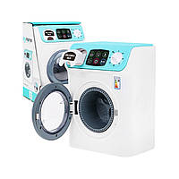 Интерактивная стиральная машина для детей 3+ Сенсорная панель + Световые звуки + Открывающиеся элементы