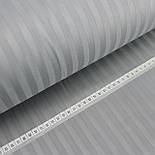 Страйп сатин сірий колір 1 см ширина 240 см № VS-00-36, фото 4
