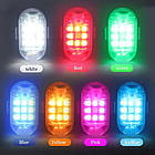Стробоскоп мигалка RGB різнокольорові з пультом, фото 7