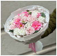 Букет роз из мыла на 8 марта. Букет цветов на День Рождения. Необычный подарок для девушки