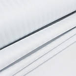 Страйп сатин білого кольору ширина 240 см № VS-00-01, фото 2