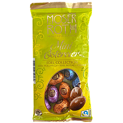 Шоколадні яйця мікс Мозер Роч Moser Roth 150g (Код: 00-00015441)