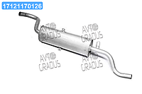 Глушитель ВАЗ 2102 закатной (о) (пр-во ТМК) 2102-1201005-01