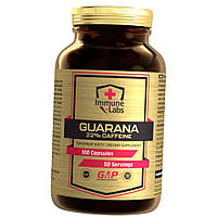 Энергетик Immune Labs Guarana 22% Caffeine 100 капсул