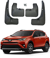 Брызговики для авто комплект 4 шт Toyota Rav4 2015-2019 ( Передние и задние )