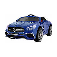 Mercedes AMG SL65 для дітей Синя фарба + Пульт дистанційного керування + Багажник + Регулювання сидіння +